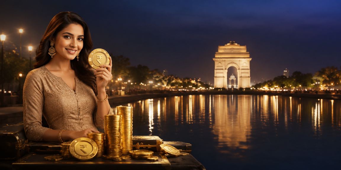 Exciting moment of paying on mobile in front of India Gate Delhi